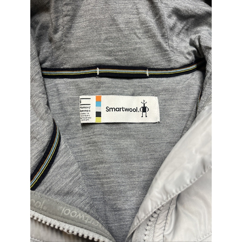SmartWool Smartloft Insulated Hoodie Vest Merino Wool Womens Size Small - Picture 3 of 9